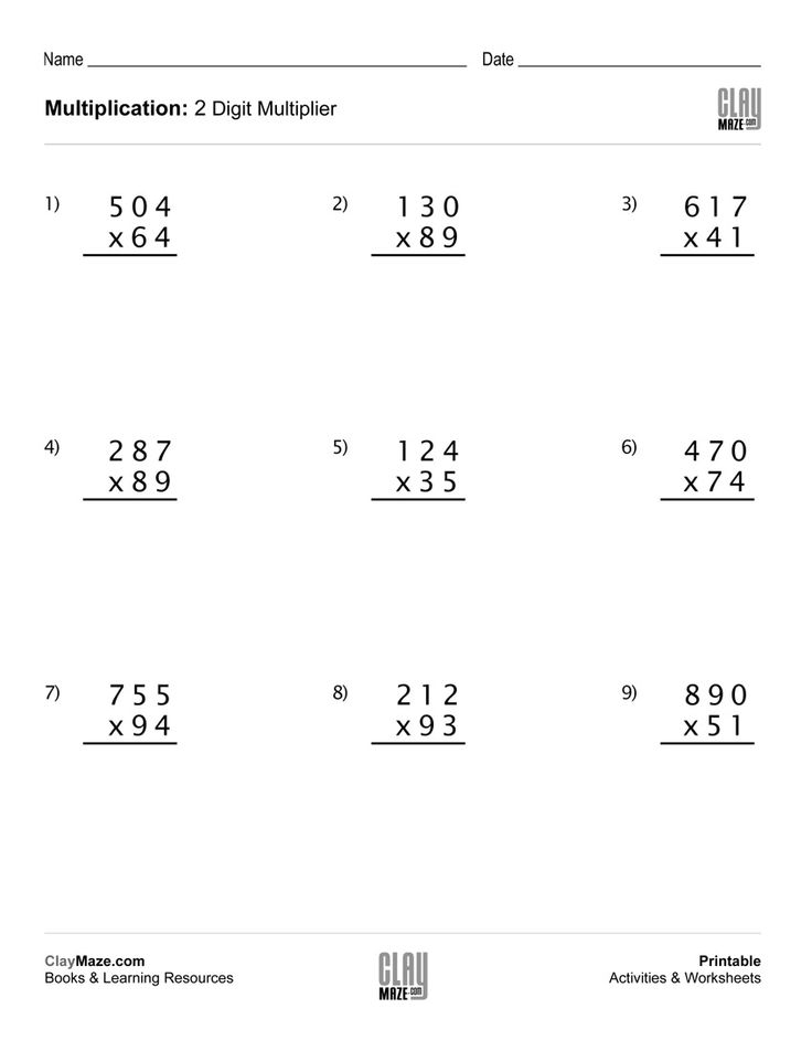 30 Multiplication Table By 3 Worksheet