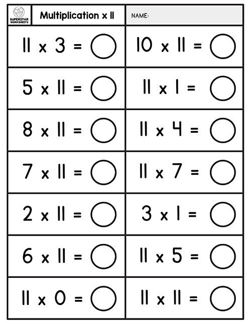 30 Multiplication Table By 3 Worksheet