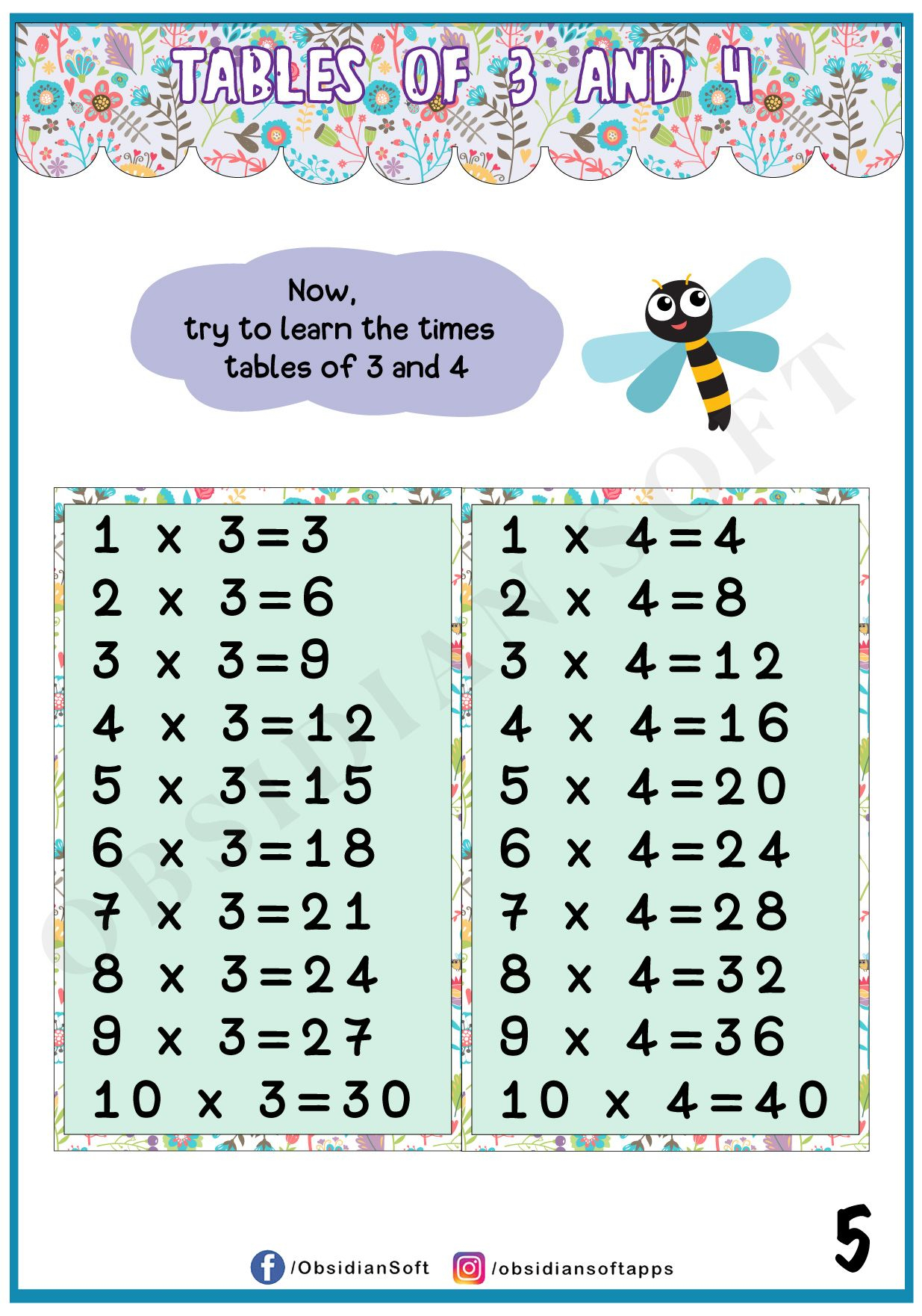 30 Multiplication Table By 3 Worksheet