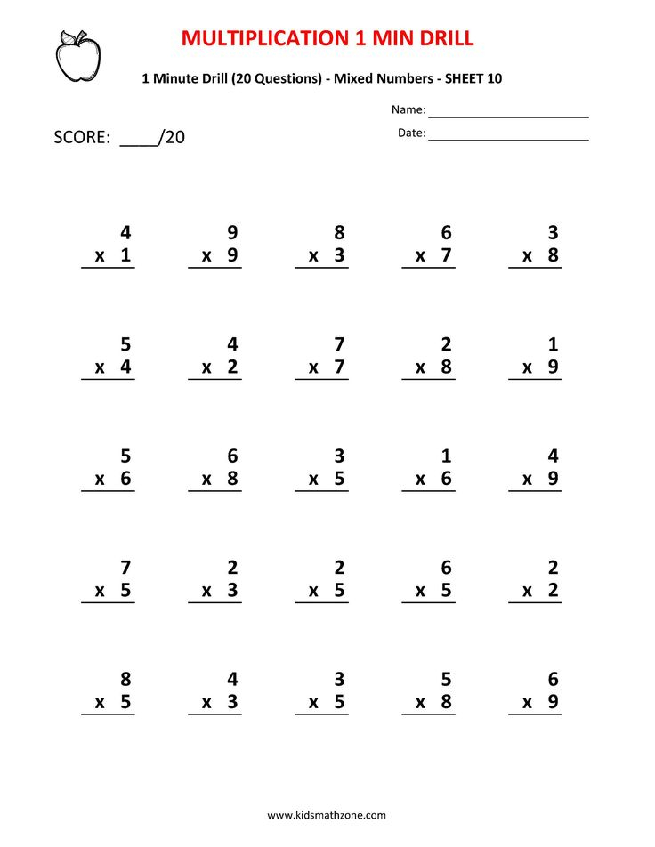 30 Multiplication Table By 3 Worksheet