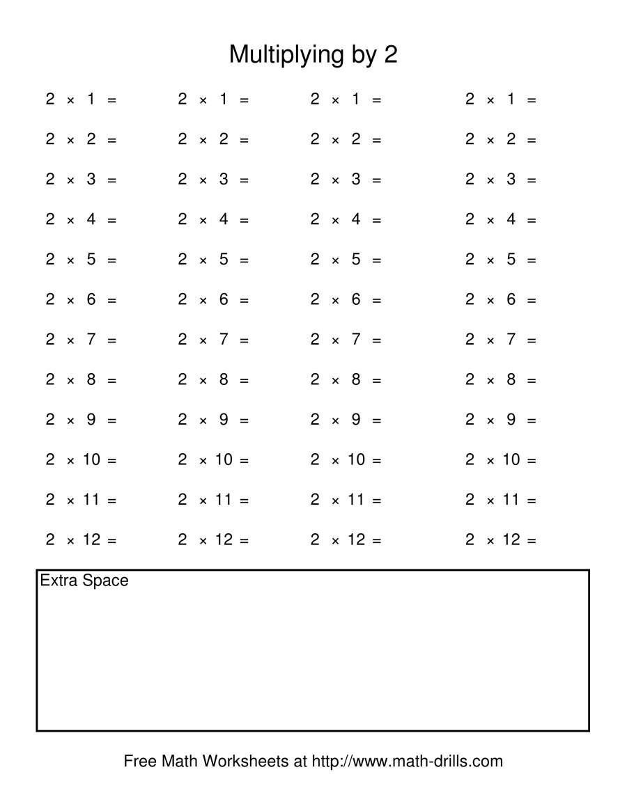 30 Multiplication Table Worksheet Grade 2