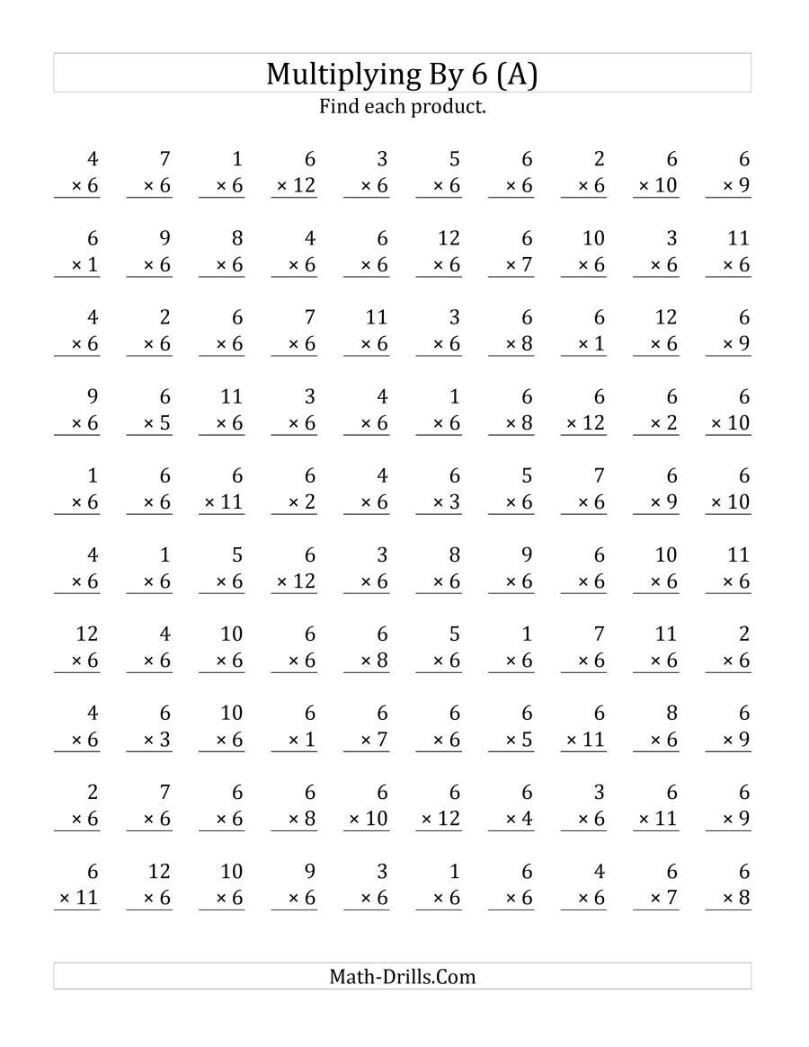 30 Worksheet On Multiplication Table 3